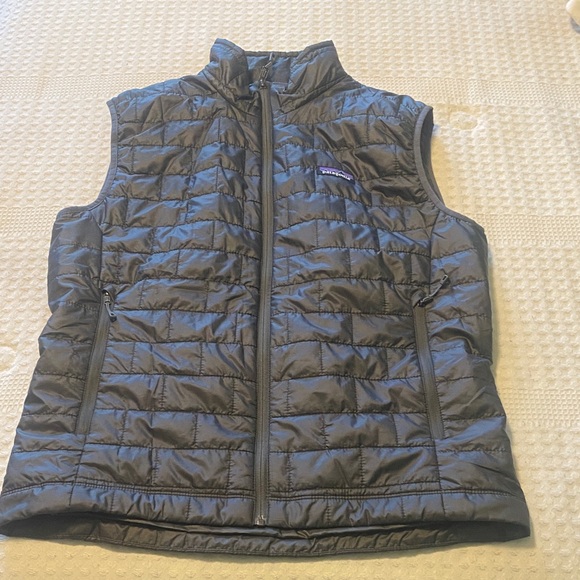 Patagonia Grey Quilted  Nano Puff  Vest - Picture 1 of 11